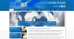 Desktop Screenshot of carlisle-flight-training.com