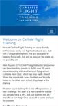 Mobile Screenshot of carlisle-flight-training.com